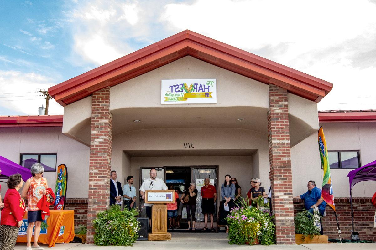 Harvest Food Hub & Kitchen during the grand opening